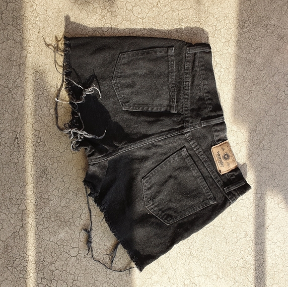 Vintage Pants - Vintage Wrangler Jean Shorts